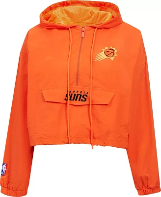 Pro Standard Women's Phoenix Suns Woven Half Zip Jacket