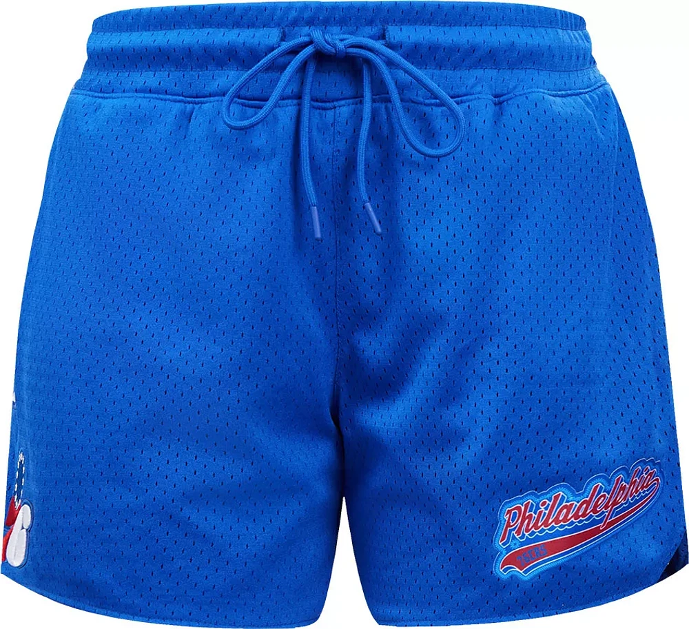 Pro Standard Women's Philadelphia 76ers Mesh Shorts