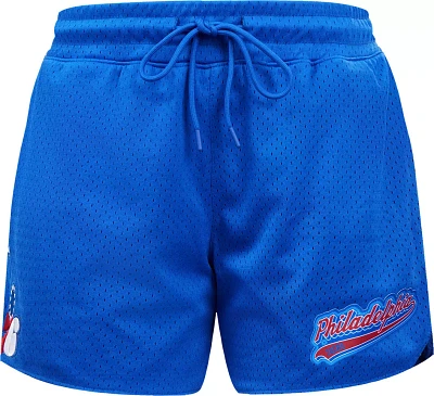 Pro Standard Women's Philadelphia 76ers Mesh Shorts