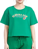 Pro Standard Women's Florida A&M Rattlers Green Classic Boxy T-Shirt