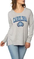 chicka-d Women's North Carolina Tar Heels Grey Everyday Long Sleeve Pullover Tunic