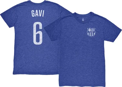 1863 FC Barcelona Gavi #6 Blue T-Shirt