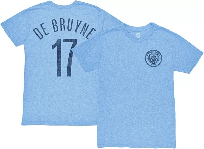 1863 FC Manchester City Kevin DeBruyne #17 Light Blue T-Shirt