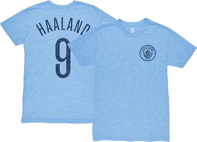 1863 FC Manchester City Erling Haaland #9 Light Blue T-Shirt
