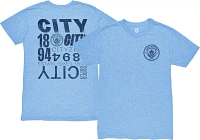 1863 FC Manchester City 2023 Vintage Light Blue T-Shirt