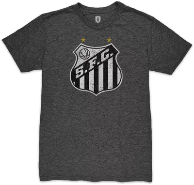 1863 FC Santos 2023 Logo Black T-Shirt