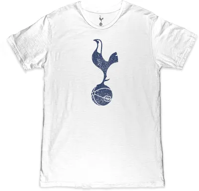 1863 FC Tottenham Hotspur 2023 Mono Badge White Club T-Shirt