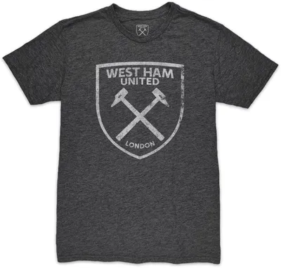 1863 FC West Ham United 2023 Mono Badge Black T-Shirt