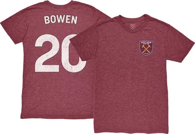1863 FC West Ham United Jarrod Bowen #20 Maroon T-Shirt