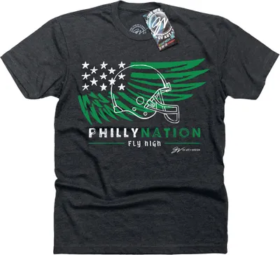 GV Art + Design Mens' Philadelphia Philly Nation T-Shirt