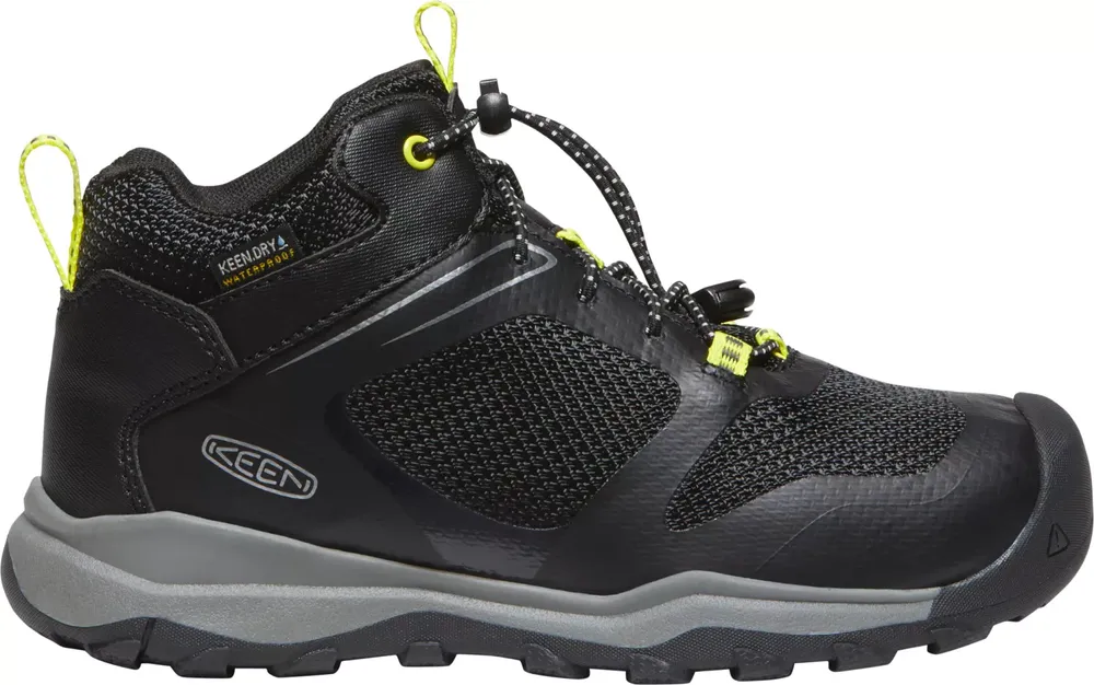 KEEN Big Kids' Wanduro Mid Waterproof Hiking Boots