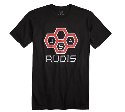 Rudis Adult Hex USA Throwback T-Shirt