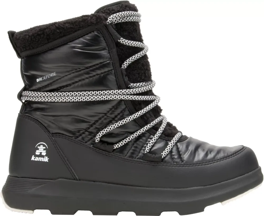 Kamik Women's Lea Pull Waterproof Winter Boots