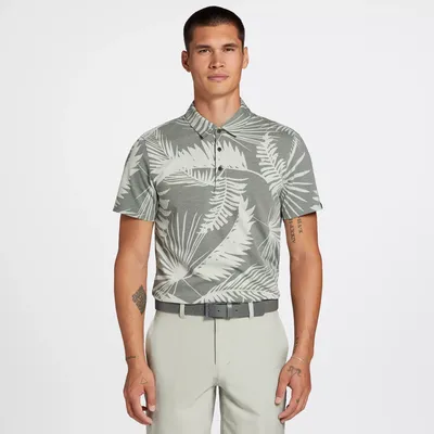 VRST Men's Leafy Palm Pique Polo