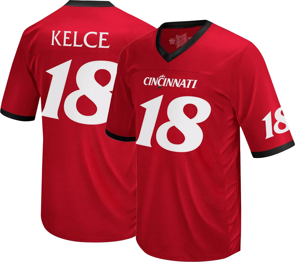 Retro Brand Men's Cincinnati Bearcats Travis Kelce #18 Replica Football Jersey