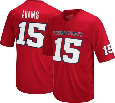 Retro Brand Men's Fresno State Bulldogs Davante Adams #15 Cardinal Replica Football Jersey