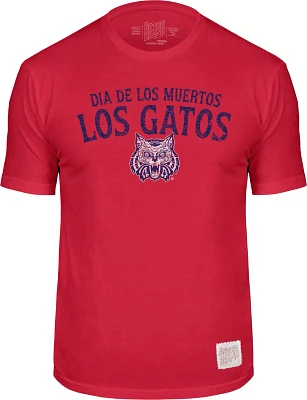Original Retro Brand Men's Arizona Wildcats Red Los Meurtos T-Shirt