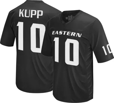 Retro Brand Men's Eastern Washington Eagles Cooper Kupp #10 Black Replica Football Jersey