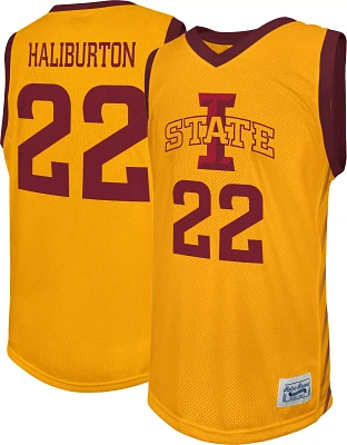 Retro Brand Men's Iowa State Cyclones Tyrese Haliburton #22 Gold Replica Basketball Jersey