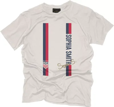 Original Retro Brand USWNT 2023 Sophia Smith #11 Off White T-Shirt