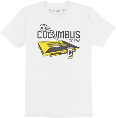 Retro Brand Youth Columbus Crew Vintage Stadium White T-Shirt