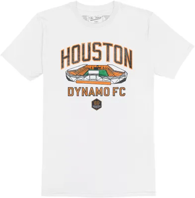 Retro Brand Youth Houston Dynamo Vintage Stadium White T-Shirt