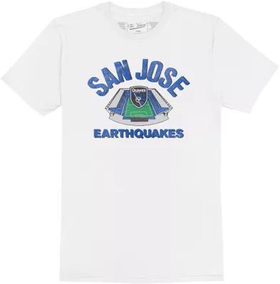 Retro Brand Youth San Jose Earthquakes Vintage Stadium White T-Shirt