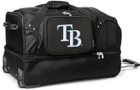 Mojo Tampa Bay Rays Drop Bottom Wheeled Duffle