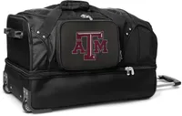 Mojo Texas A&M Aggies Drop Bottom Wheeled Duffle