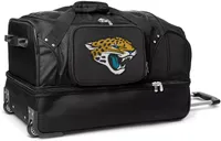 Mojo Jacksonville Jaguars Drop Bottom Wheeled Duffle