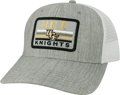 League-Legacy Adult UCF Knights Grey Mid-Pro Trucker Hat