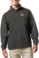 League-Legacy Men's East Carolina Pirates Grey Snap Up Quilted Jacket