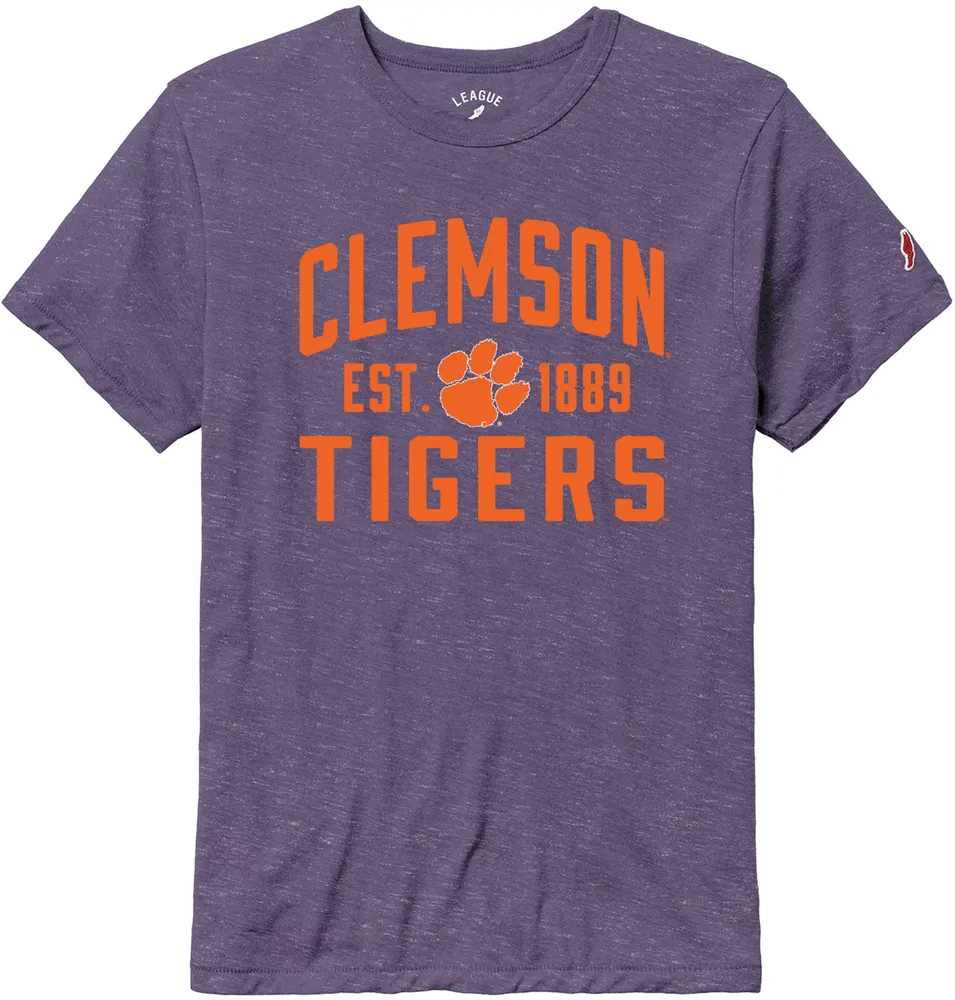 League-Legacy Men's Clemson Tigers Regalia Tri-Blend Victory T-Shirt