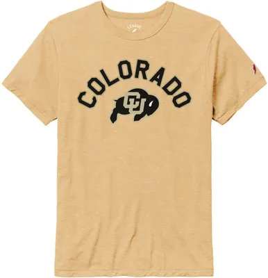 League Legacy Men's Colorado Buffaloes Black Tri-Blend Victory Falls T-Shirt