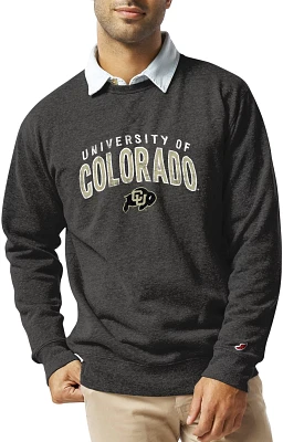 League-Legacy Men's Colorado Buffaloes Black Heritage Crew Sweatshirt