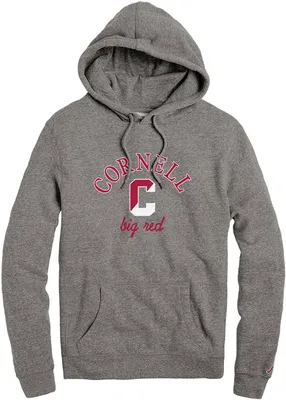 League-Legacy Men's Cornell Big Red Grey Heritage Pullover Hoodie