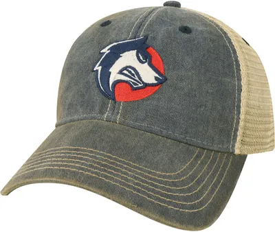 League-Legacy Adult Colorado State University Pueblo Thunderwolves Navy Old Favorite Adjustable Trucker Hat