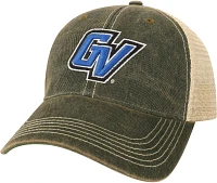 League-Legacy Adult Grand Valley State Lakers Black Old Favorite Adjustable Trucker Hat