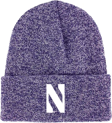 League-Legacy Men's Northwestern Wildcats Purple Cuffed Knit Beanie