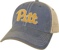 League-Legacy Men's Pitt Panthers Blue Old Favorite Adjustable Trucker Hat