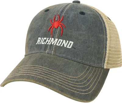 League-Legacy Adult Richmond Spiders Blue Old Favorite Adjustable Trucker Hat