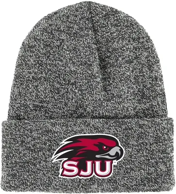 League-Legacy Men's Saint Joseph's Hawks Black Cuffed Knit Beanie