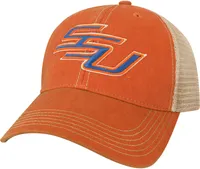 League-Legacy Adult Savannah State Tigers Orange Old Favorite Adjustable Trucker Hat