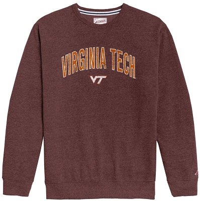 League-Legacy Men's Virginia Tech Hokies Maroon Heritage Crew Sweatshirt