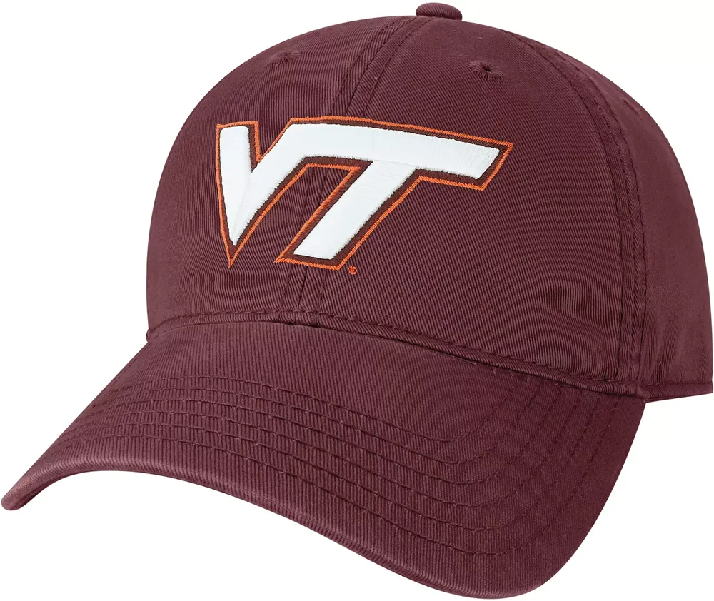 League-Legacy Men's Virginia Tech Hokies Maroon EZA Adjustable Hat