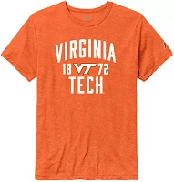 League-Legacy Men's Virginia Tech Hokies Burnt Orange Tri-Blend Victory T-Shirt