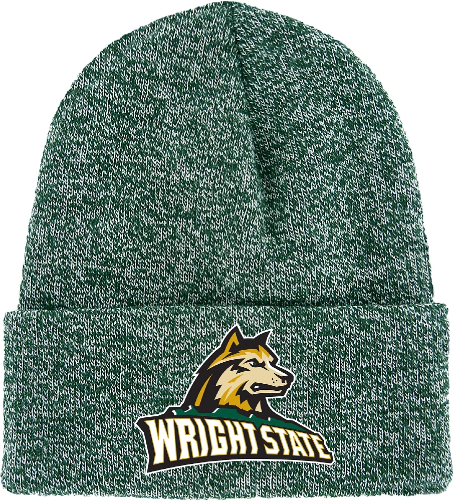 League-Legacy Men's Wright State Raiders Green Cuffed Knit Beanie