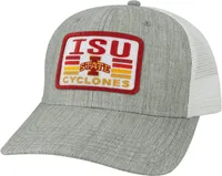 League-Legacy Adult Iowa State Cyclones Grey Mid-Pro Trucker Hat