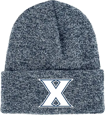 League-Legacy Men's Xavier Musketeers Navy Cuffed Knit Beanie