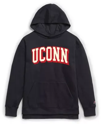 League-Legacy Women's UConn Huskies Blue Academy Hood Sweatshirt